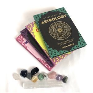 “A Little Bit of...” Book Bundle with Crystal Set